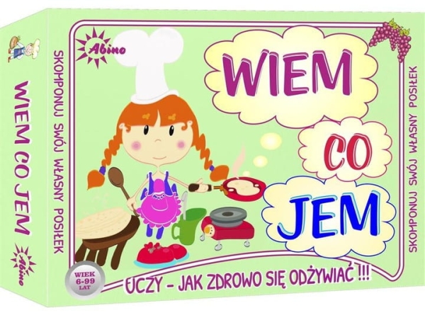 GRA WIEM CO JEM DLA DZIECI ZDROWE ODŻYWIANIE