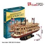 PUZZLE 3D STATEK PAROWY MISSISSIPI  