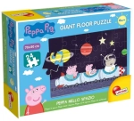 PUZZLE PODŁOGOWE 24 EL ŚWINKA PEPPA W KOSMOSIE
