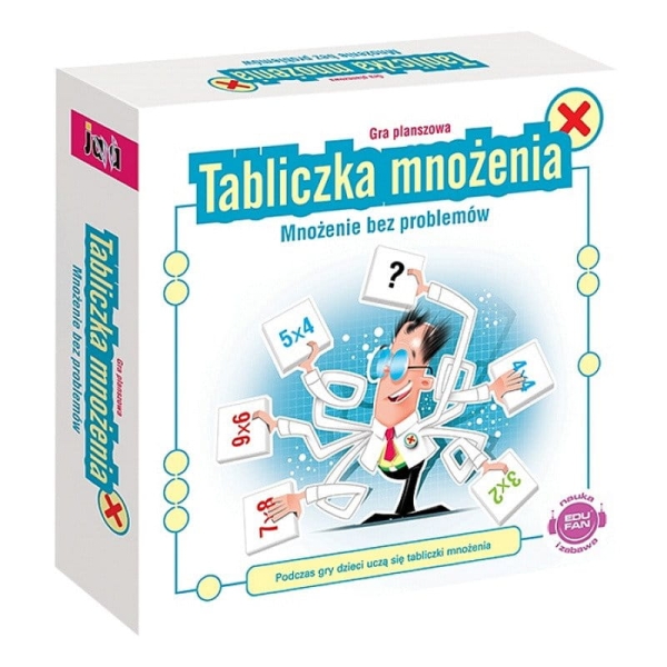 GRA PLANSZOWA TABLICZKA MNOŻENIA NAUKA MATEMATYKA