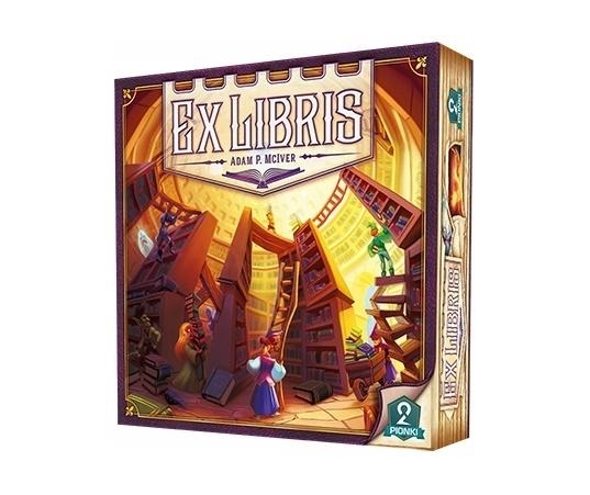 GRA EX LIBRIS PORTAL + 2 PIONKI BIBLIOTEKA KSIĄŻKI
