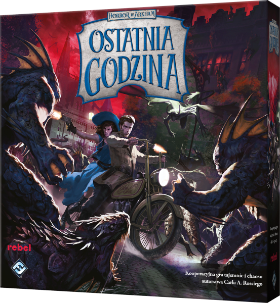 GRA HORROR W ARKHAM OSTATNIA GODZINA STRATEGICZNA TOWARZYSKA