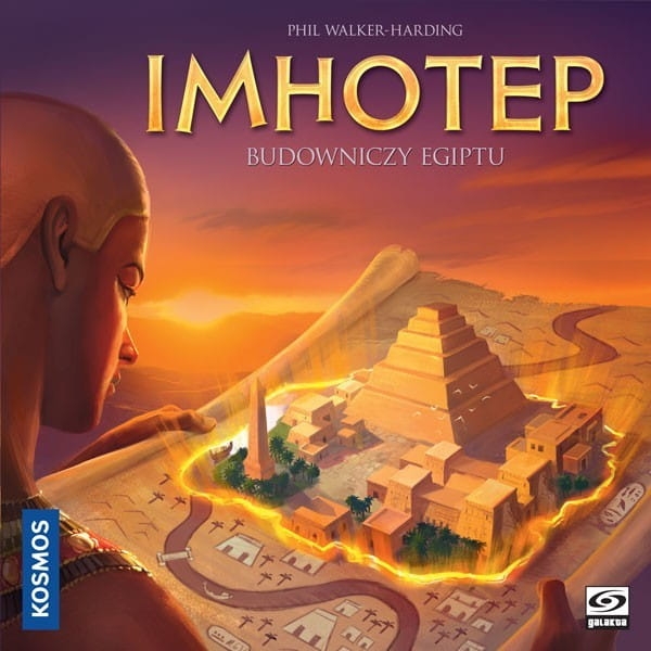 GRA PLANSZOWA IMHOTEP BUDOWNICZY EGIPTU