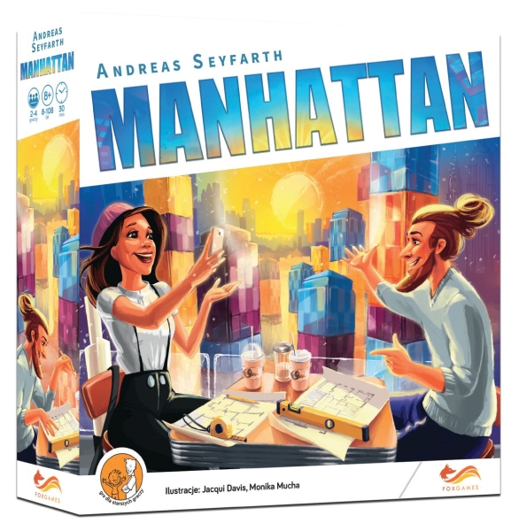 GRA MANHATTAN BUDOWANIE WIEŻOWCE MIASTA