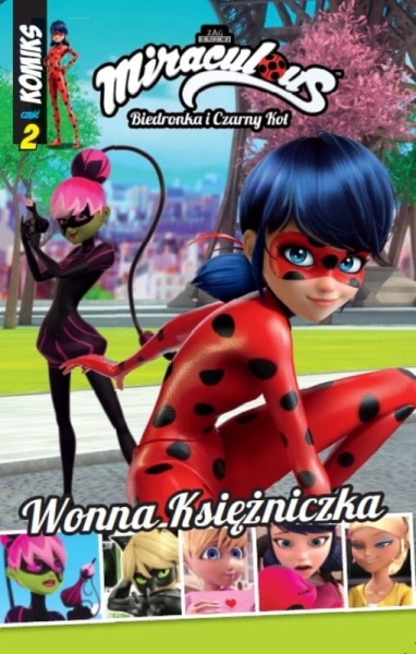 MIRACULUS BIEDRONKA I CZARNY KOT WONNA KSIĘŻNICZKA 