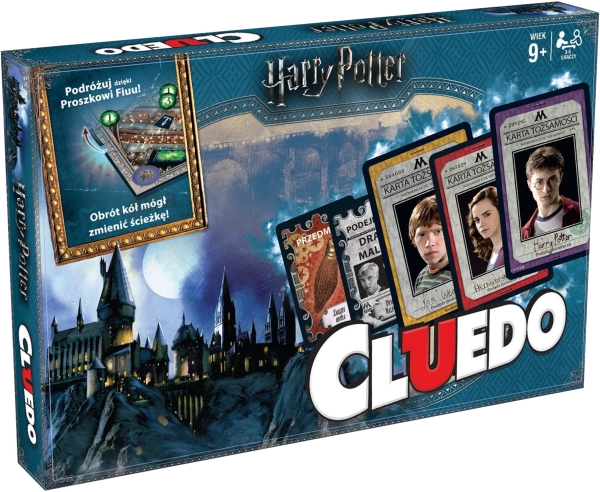 GRA PLANSZOWA CLUEDO HARRY POTTER ŚLEDZTWO ZAGADKA