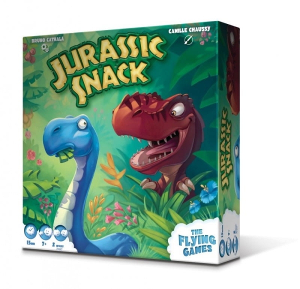 GRA DLA DZIECI JURASSIC SNACK T-REX STRATEGICZNA