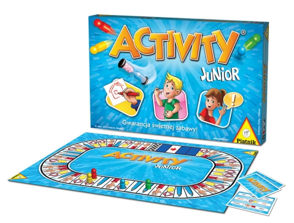 GRA ACTIVITY JUNIOR EDUKACYJNA HASŁA ZADANIA