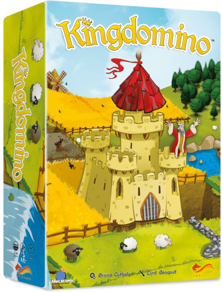 GRA RODZINNA KINGDOMINO ROZWÓJ KRÓLESTWA DOMINO