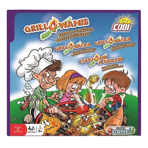 GRA GRILLOWANIE KOŚCI REFLEKS RYWALIZACJA