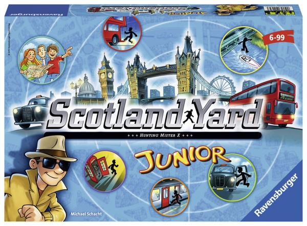 GRA PLANSZOWA SCOTLAND YARD JUNIOR DETEKTYW UCIECZKA
