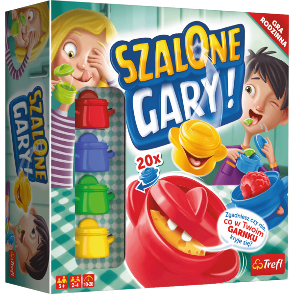 GRA RODZINNA SZALONE GARY SMAKI ZGADYWANIE
