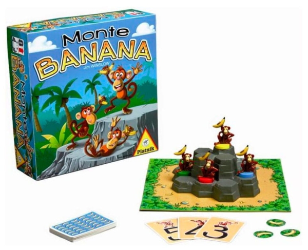 GRA MONTE BANANA MAŁPKI BANANY WYŚCIG KARTY