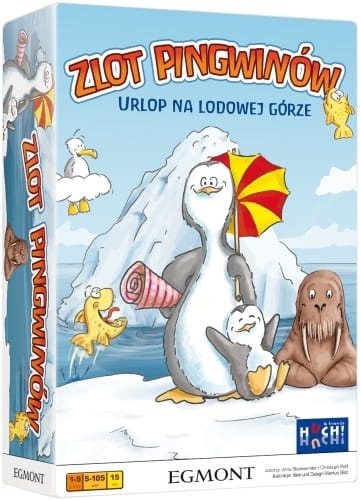 GRA PLANSZOWA ZLOT PINGWINÓW ZRĘCZNOŚCIOWA