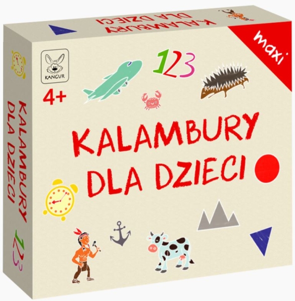 GRA PLANSZOWA MAXI KALAMBURY DLA DZIECI OBRAZKI