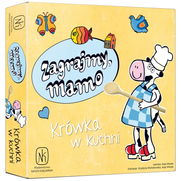 GRA DLA DZIECI ZAGRAJMY MAMO KRÓWKA W KUCHNI SYLABY