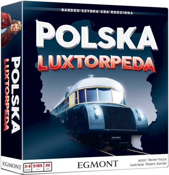 POLSKA LUXTORPEDA BARDZO SZYBKA GRA RODZINNA KARTY KATEGORIE