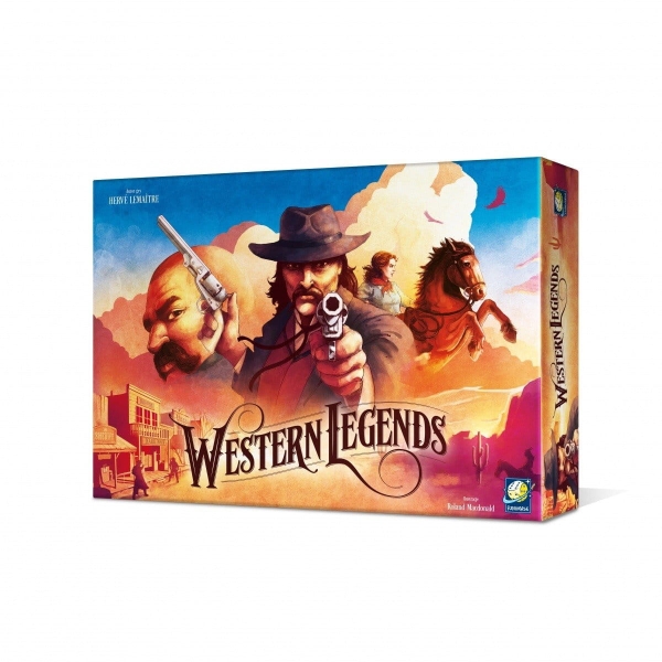 GRA WESTERN LEGENDS PLANSZOWA PIASKOWNICA 