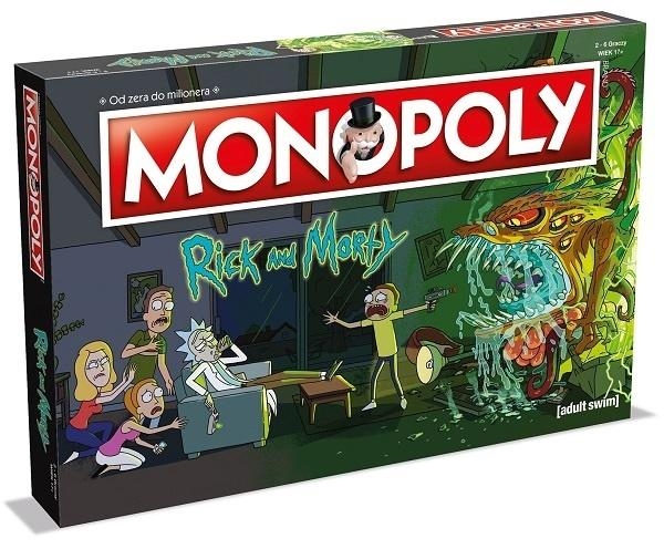 MONOPOLY RICK AND MORTY GRA PLANSZOWA    