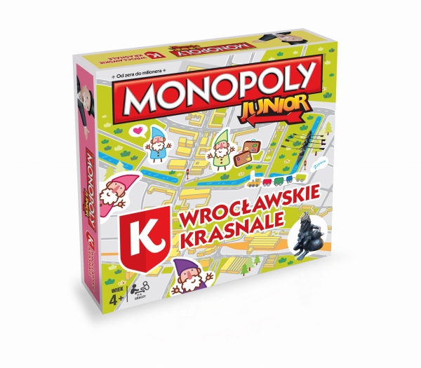 GRA MONOPOLY JUNIOR WROCŁAWSKIE KRASNALE EKONOMICZNA