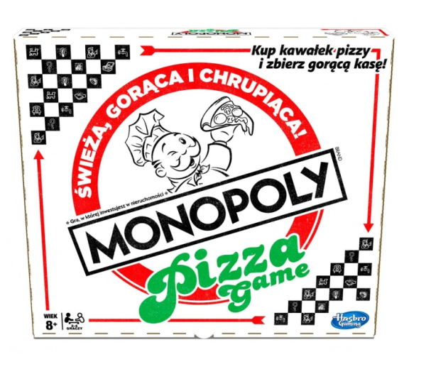 GRA MONOPOLY PIZZA PLANSZOWA EKONOMICZNA