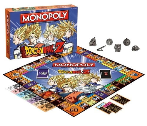 GRA MONOPOLY DRAGON BALL Z ANIME PLANSZOWA EKONOMICZNA