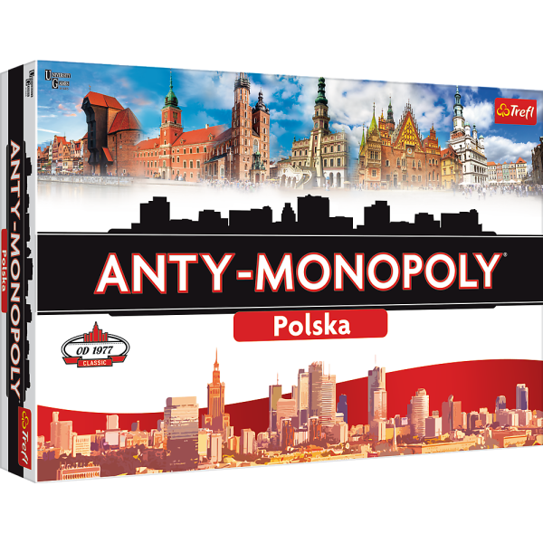 GRA ANTY-MONOPOLY POLSKA PLANSZOWA EKONOMICZNA