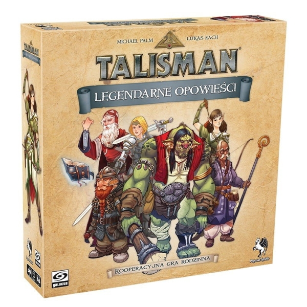  GRA TALISMAN LEGENDARNE OPOWIEŚCI PLANSZOWA 