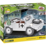 COBI 2187. SMALL ARMY. VW KÜBELWAGEN TYP 82, SAMOCHÓD OSOBOWO-TERENOWY