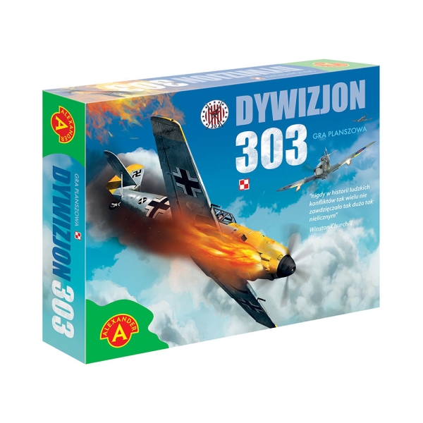 GRA PLANSZOWA DYWIZJON 303 STRATEGICZNA RODZINNA