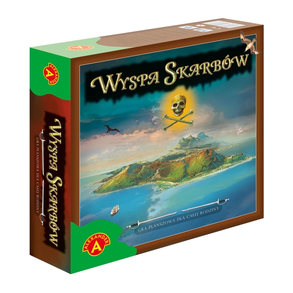 GRA PLANSZOWA WYSPA SKARBÓW RODZINNA RYWALIZACJA