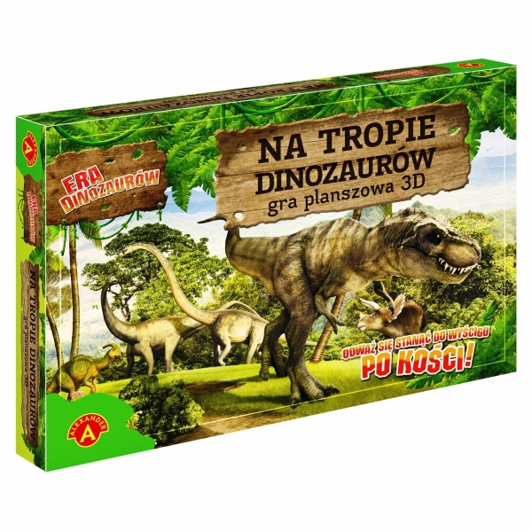 GRA PLANSZOWA ERA DINOZAURÓW NA TROPIE DINOZAURÓW