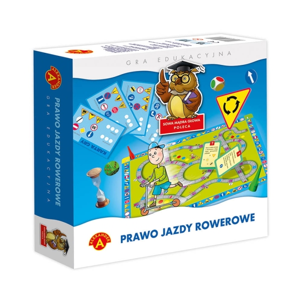 GRA SOWA MĄDRA GŁOWA. PRAWO JAZDY ROWEROWE