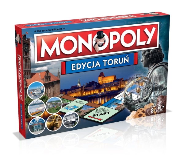 MONOPOLY EDYCJA TORUŃ GRA PLANSZOWA 