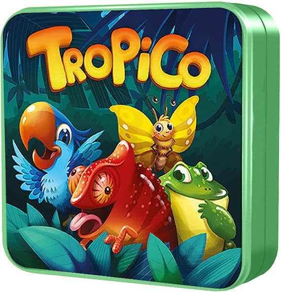 GRA PAMIĘCIOWA TROPICO KARTY ZWIERZĘTA