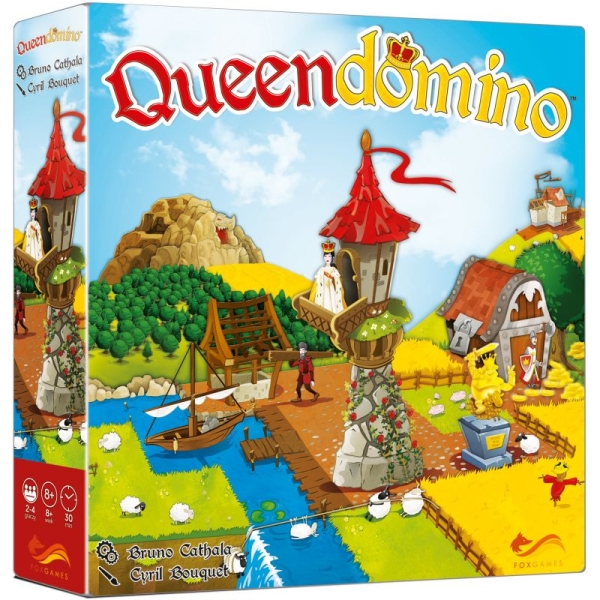 QUEENDOMINO DOMINO WŁADZA NOWY TERYTORIUM GRA 