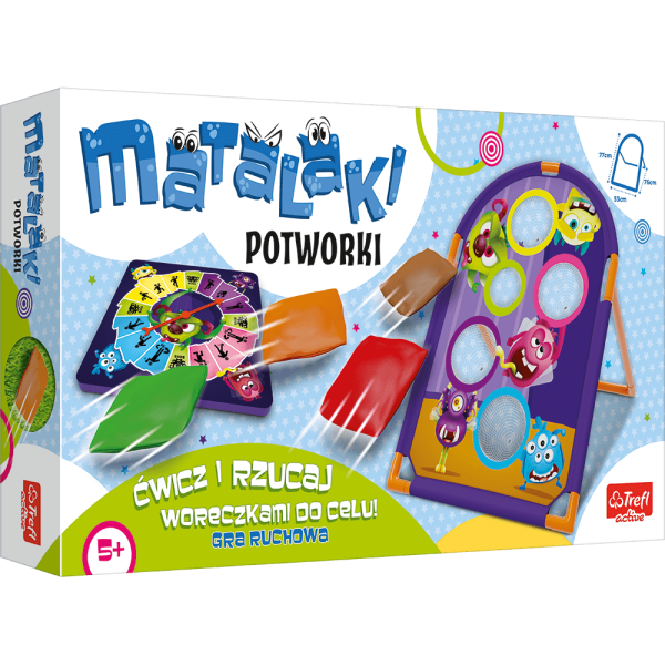 MATALAKI POTWORKI GRA RUCHOWA PLANSZOWA     