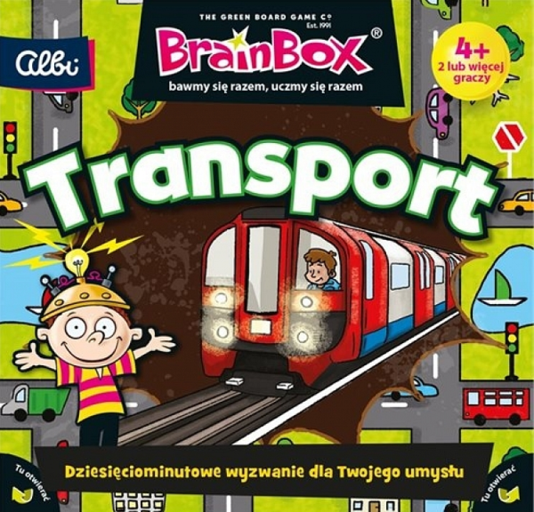 GRA BRAINBOX TRANSPORT KARTY ZAPAMIĘTYWANIE 