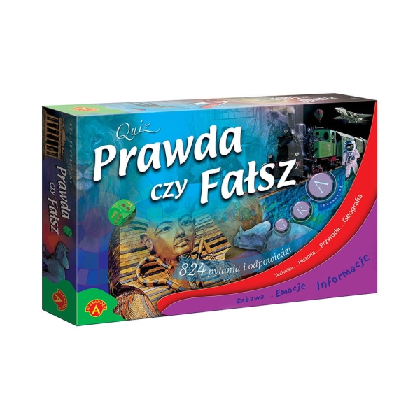 GRA PRAWDA CZY FAŁSZ QUIZ HISTORIA PRZYRODA TECHNIKA