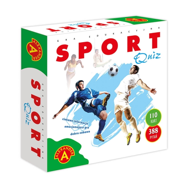 GRA PLANSZOWA QUIZ SPORT RODZINNA ZRĘCZNOŚCIOWA