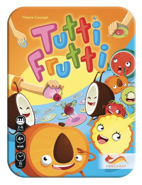 GRA LOGICZNA TUTTI FRUTTI REFLEKS ZRĘCZNOŚĆ