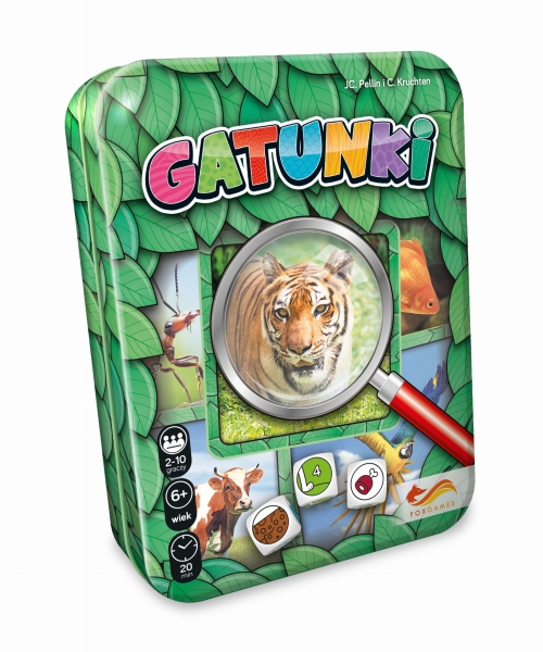 GRA EDUKACYJNA GATUNKI KOŚCI REFLEKS WIEDZA
