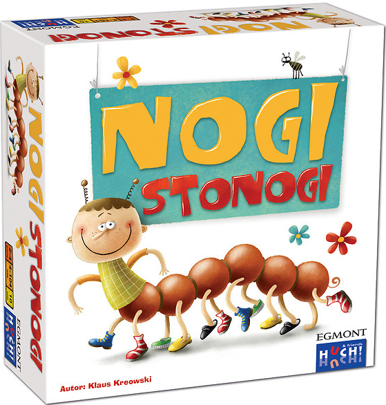 GRA PLANSZOWA NOGI STONOGI KAFELKI RODZINNA