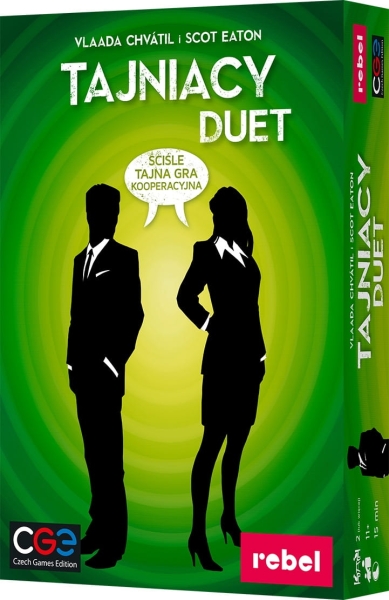 GRA SŁOWNA TAJNIACY DUET KOOPERACYJNA KARTY