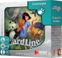 GRA EDUKACYJNA CARDLINE ZWIERZĘTA WIEDZA QUIZ