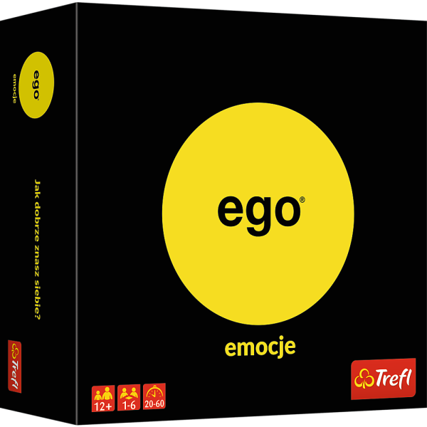 GRA TOWARZYSKA EGO EMOCJE TREFL KARTY PYTANIA