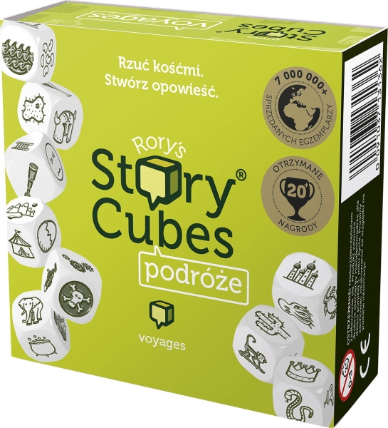 GRA STORY CUBES KOŚCI OPOWIEŚCI PODRÓŻE KREATYWNOŚĆ