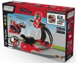 SYMULATOR JAZDY SAMOCHODEM V8 CZERWONO-SZARY