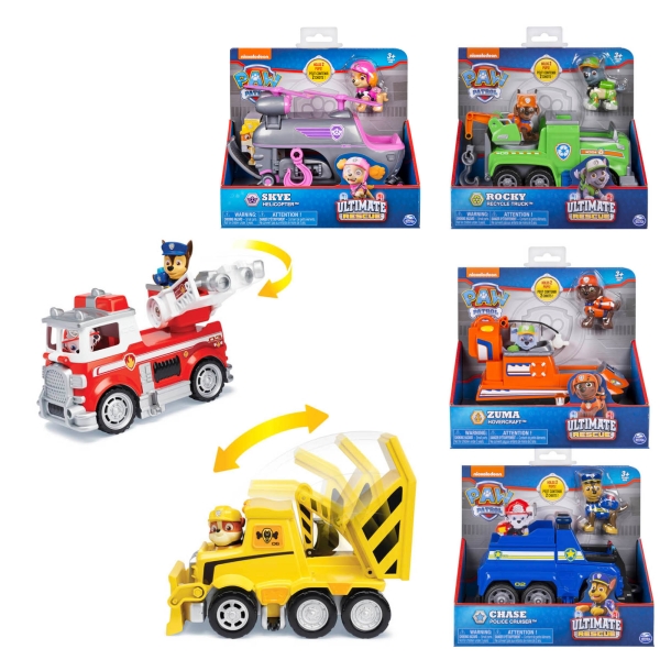 PSI PATROL POJAZD Z FIGURKĄ MIX WZORÓW