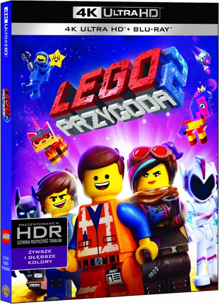 LEGO PRZYGODA 2 4K + BLU-RAY